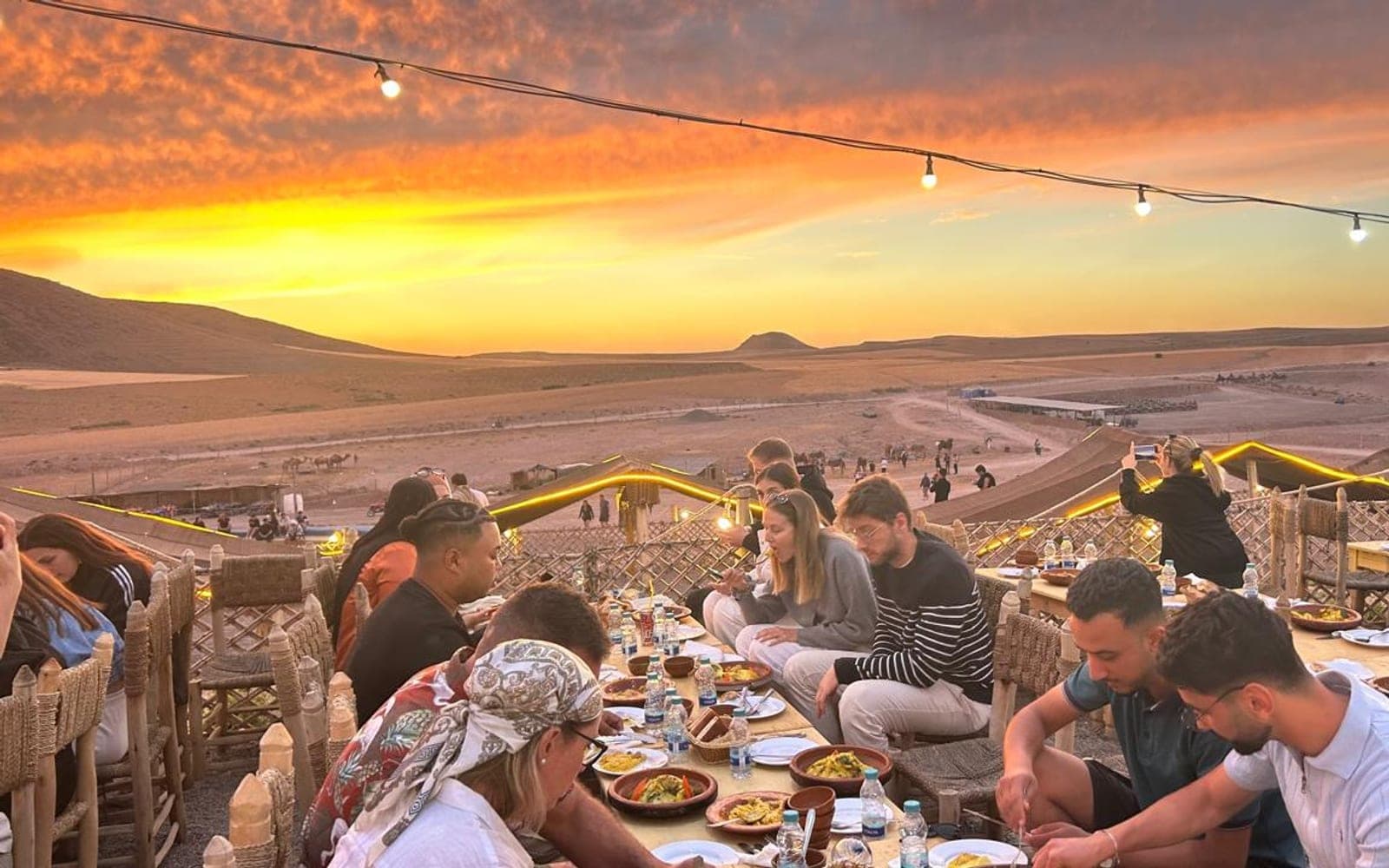 Marrakech to Agafay Desert — Sunset & Dinner